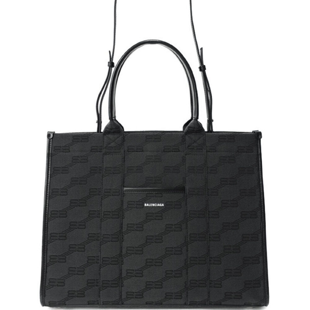 Balenciaga black Jacquard Hardware Bag Tote - Picture 2 of 9